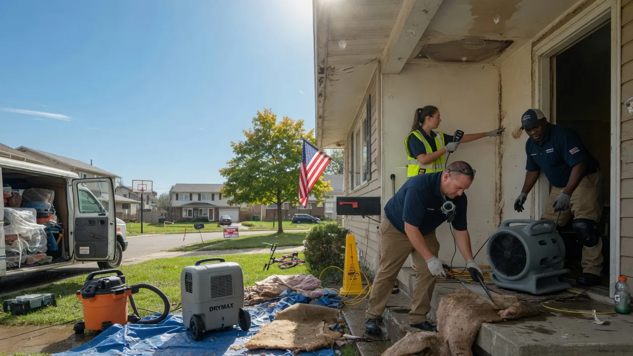 Water Damage Restoration in Forney, TX near me